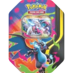 Megaevoluzione – Tin da Collezione Mega Charizard – Carte Pokémon Levante Bari