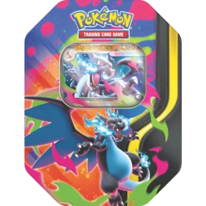Megaevoluzione – Tin da Collezione Mega Charizard – Carte Pokémon Levante Bari