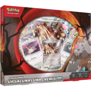 Pokémon Crepuscolo Mascherato Collezione Ursaluna Luna Cremisi-ex GCC italiano
