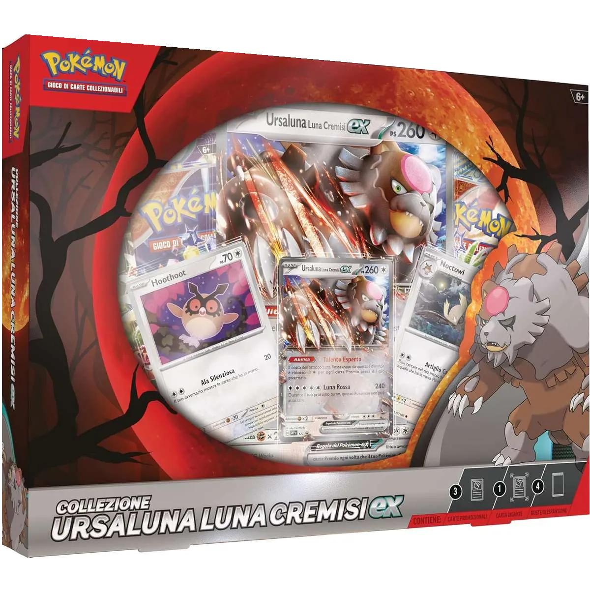 Pokémon Crepuscolo Mascherato Collezione Ursaluna Luna Cremisi-ex GCC italiano