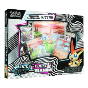 Pokémon Luce Nera e Fuoco Bianco – Collezione Illustrazione Speciale Victini - Unima GCC Pokémon italiano