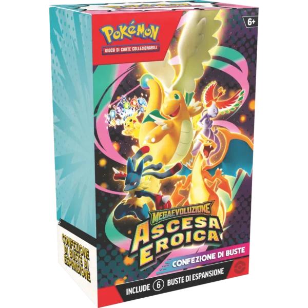 Bundle Ascesa Eroica 6 buste – Carte Pokémon Levante Bari