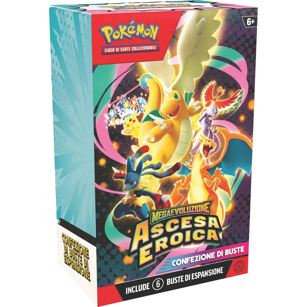 Bundle Ascesa Eroica 6 buste – Carte Pokémon Levante Bari