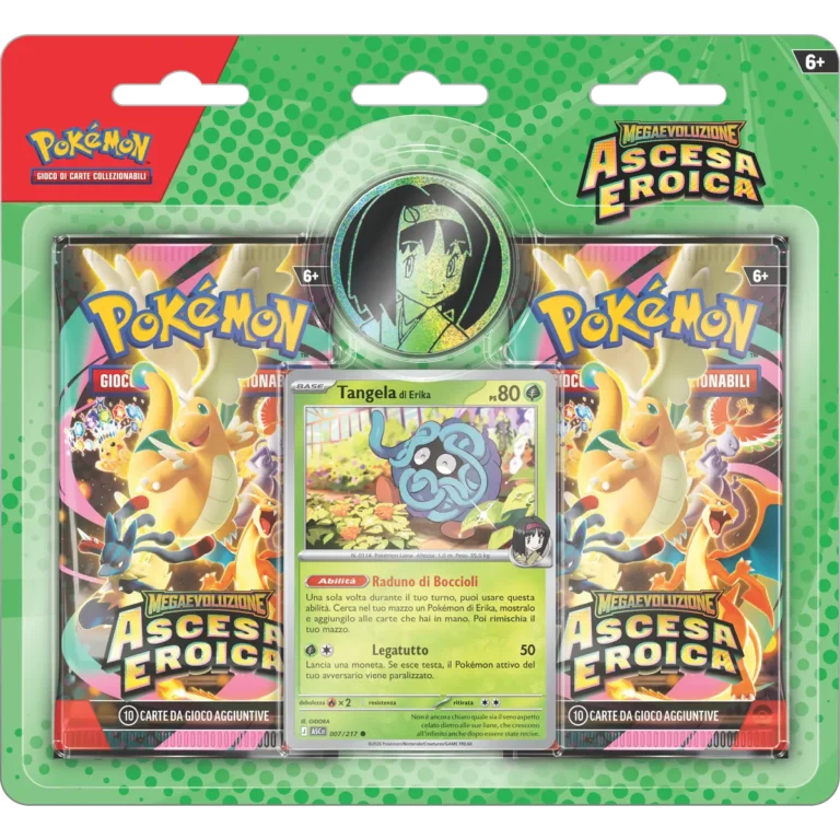 Collezione Erika Ascesa Eroica – Carte Pokémon Levante Bari