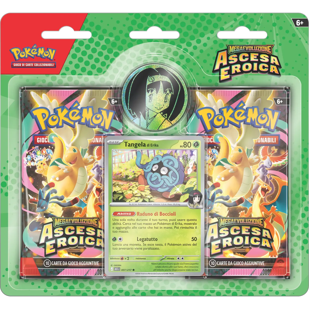 Collezione Erika Ascesa Eroica – Carte Pokémon Levante Bari