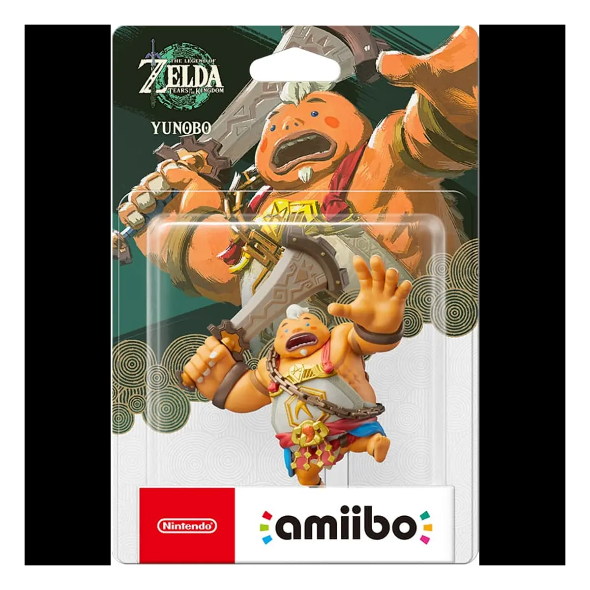 Amiibo Yunobo Tears of the Kingdom - packshot ufficiale della confezione