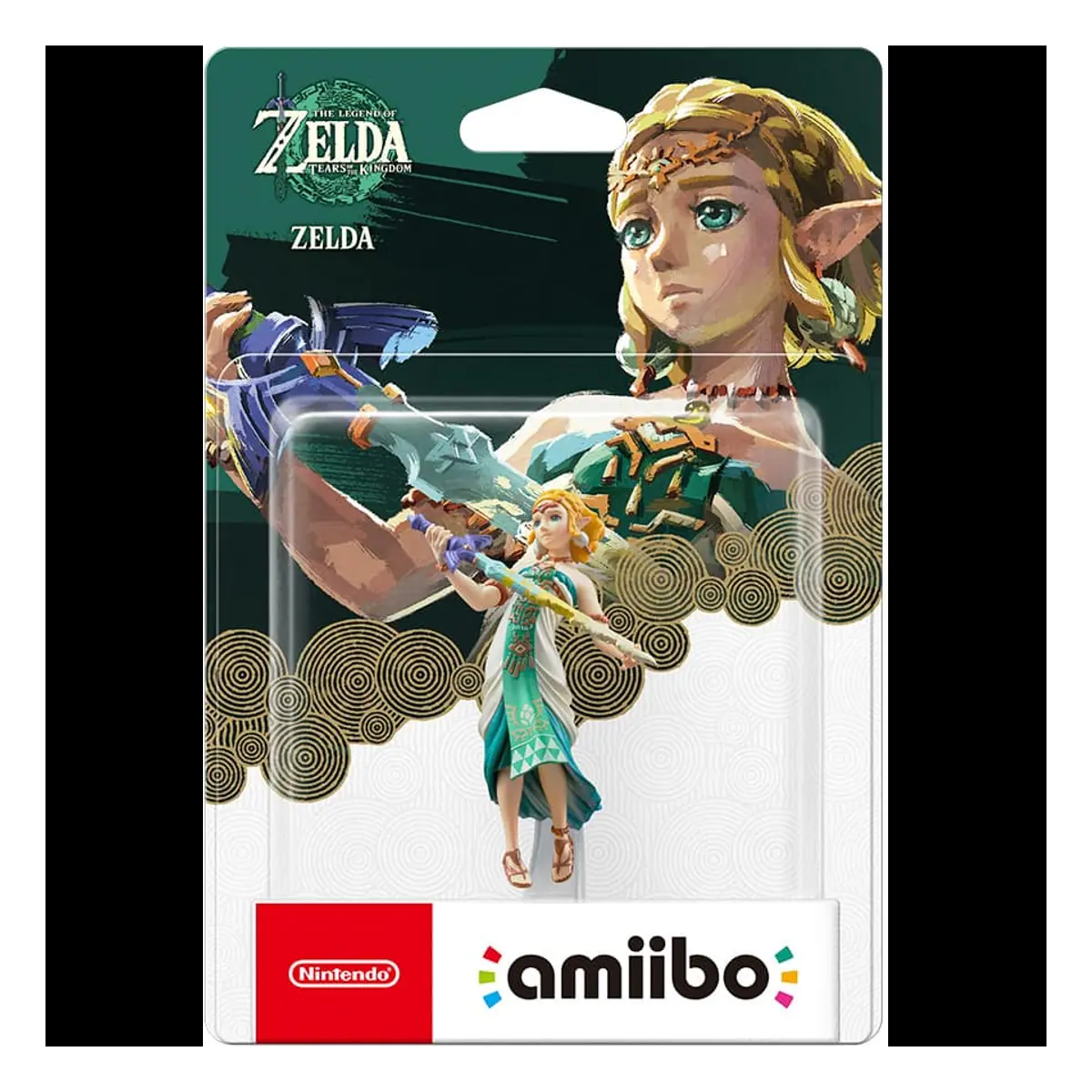 Amiibo Zelda Tears of the Kingdom - packshot ufficiale della confezione
