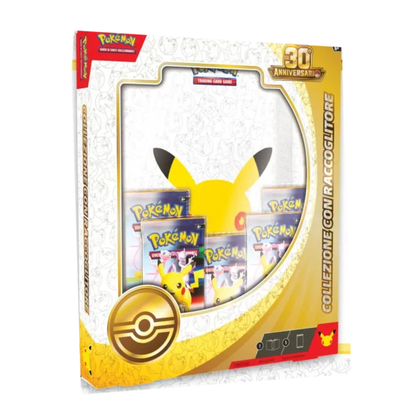 Pokémon 30° Anniversario Collezione con Raccoglitore GCC italiano