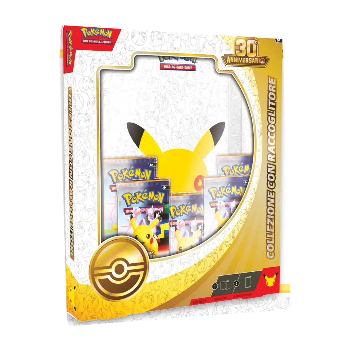 Pokémon 30° Anniversario Collezione con Raccoglitore GCC italiano