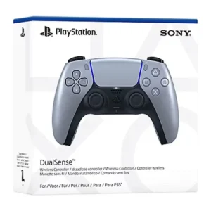 DualSense Sterling Silver PS5 Sony Controller Wireless packshot confezione