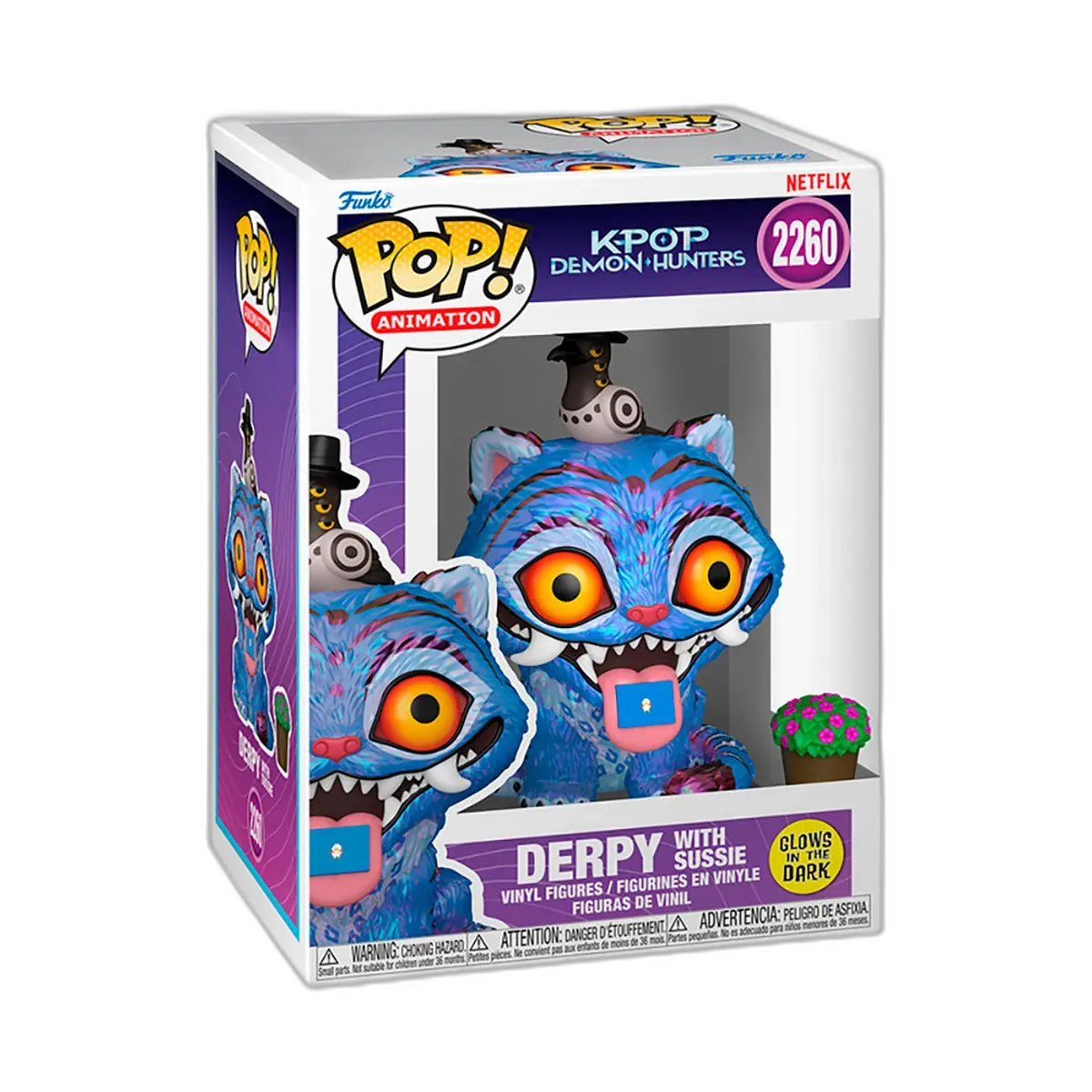 Funko POP! KPop Demon Hunters Derpy w/Sussie GLOW n. 2260