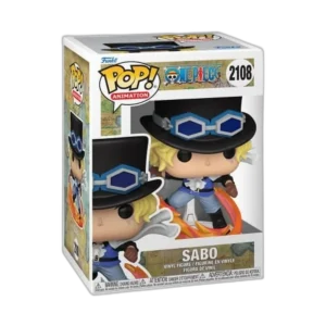 Funko POP! One Piece Sabo Attacking w/Pipe n. 2108
