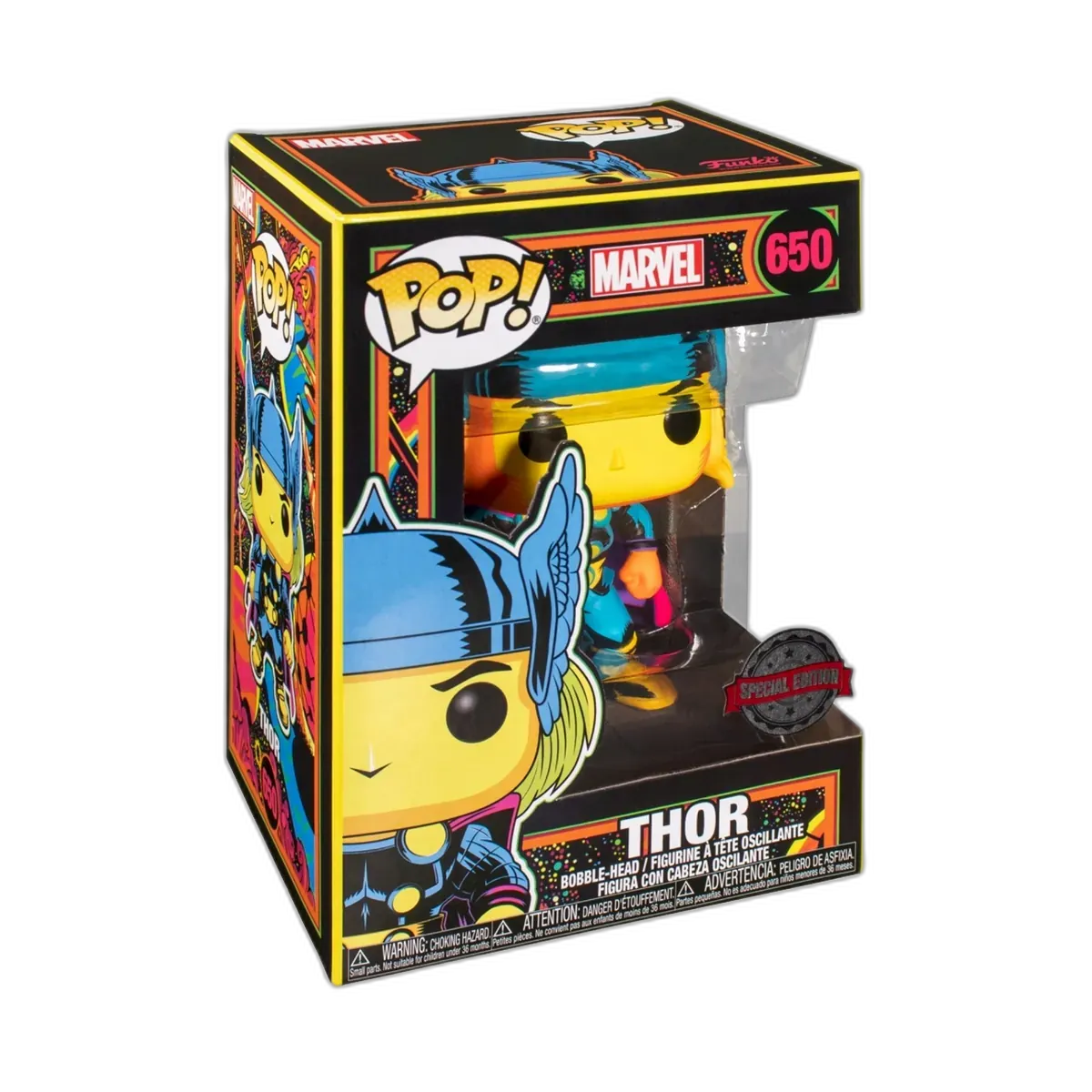 Funko POP! Thor (Black Light) n. 650