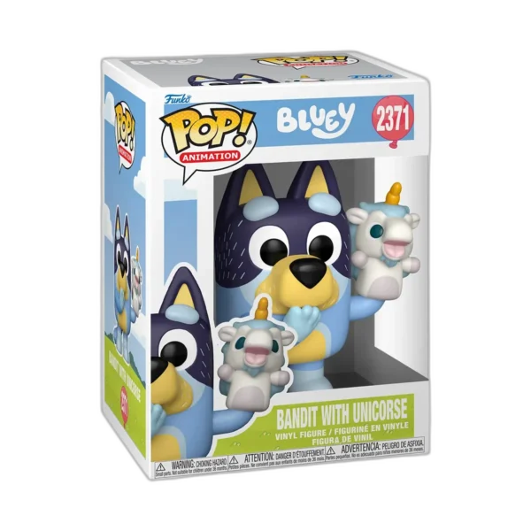 Funko POP! Bluey Bandit with Unicorse n. 2371