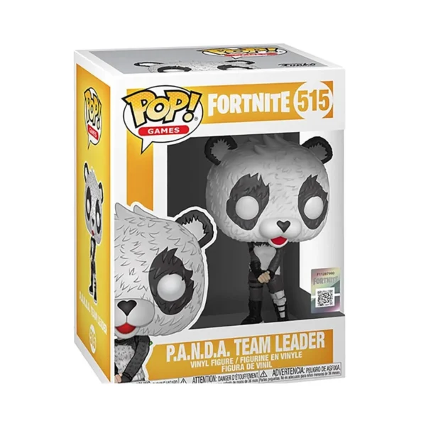 Funko POP! Fortnite P.A.N.D.A. Team Leader 515 - packshot confezione