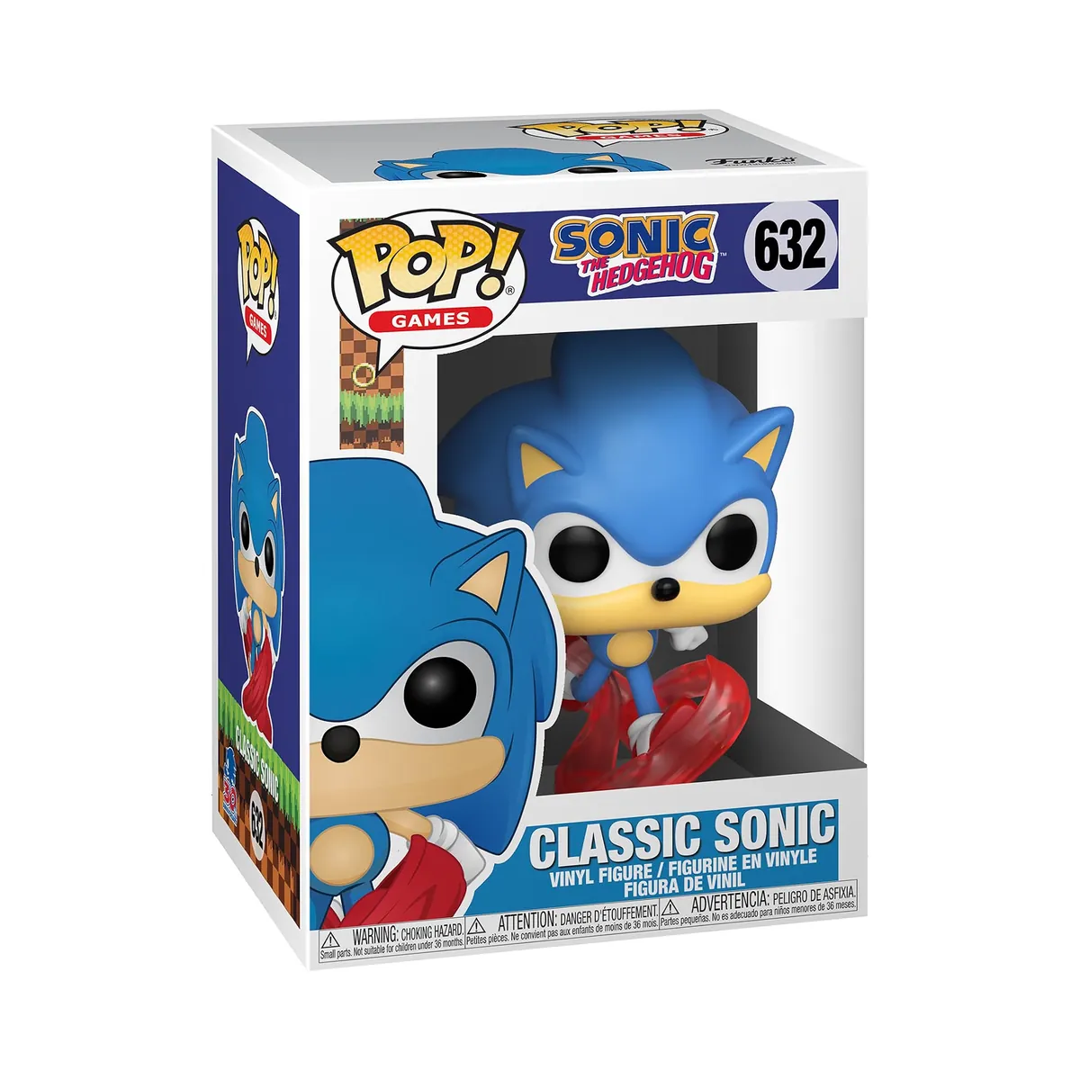 Funko POP! Classic Sonic 632 - packshot confezione