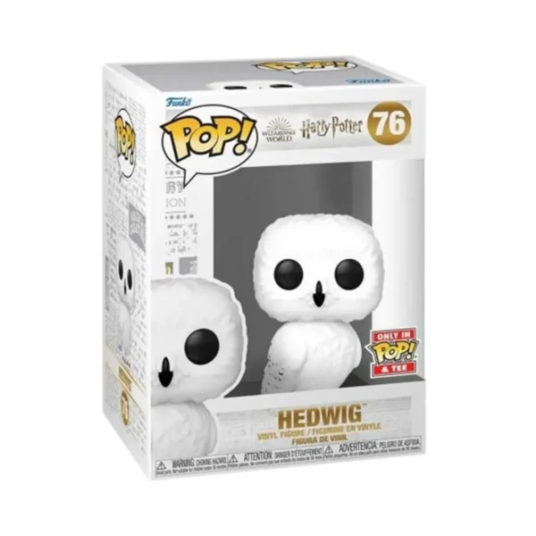 Funko POP! Harry Potter Hedwig Pop Tee 76 - packshot confezione