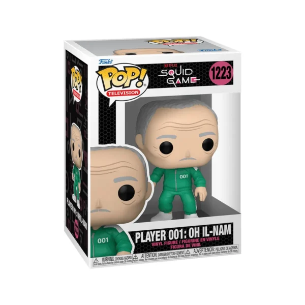 Funko POP! Squid Game Player 001 Oh Il-nam 1223 - packshot confezione