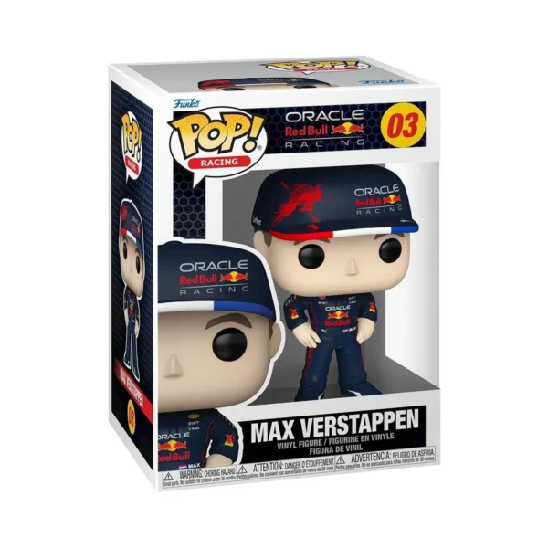 Funko POP! Max Verstappen Red Bull Racing 3 - packshot confezione