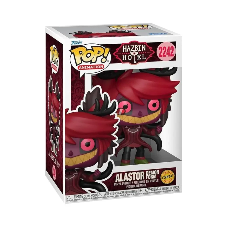 Packshot Funko POP! Hazbin Hotel Alastor Demon Form Chase n. 2242