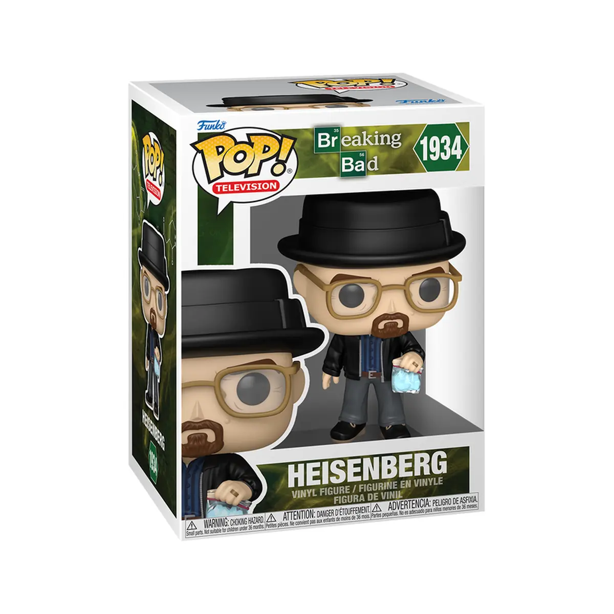 Packshot Funko POP! Breaking Bad Heisenberg n. 1934