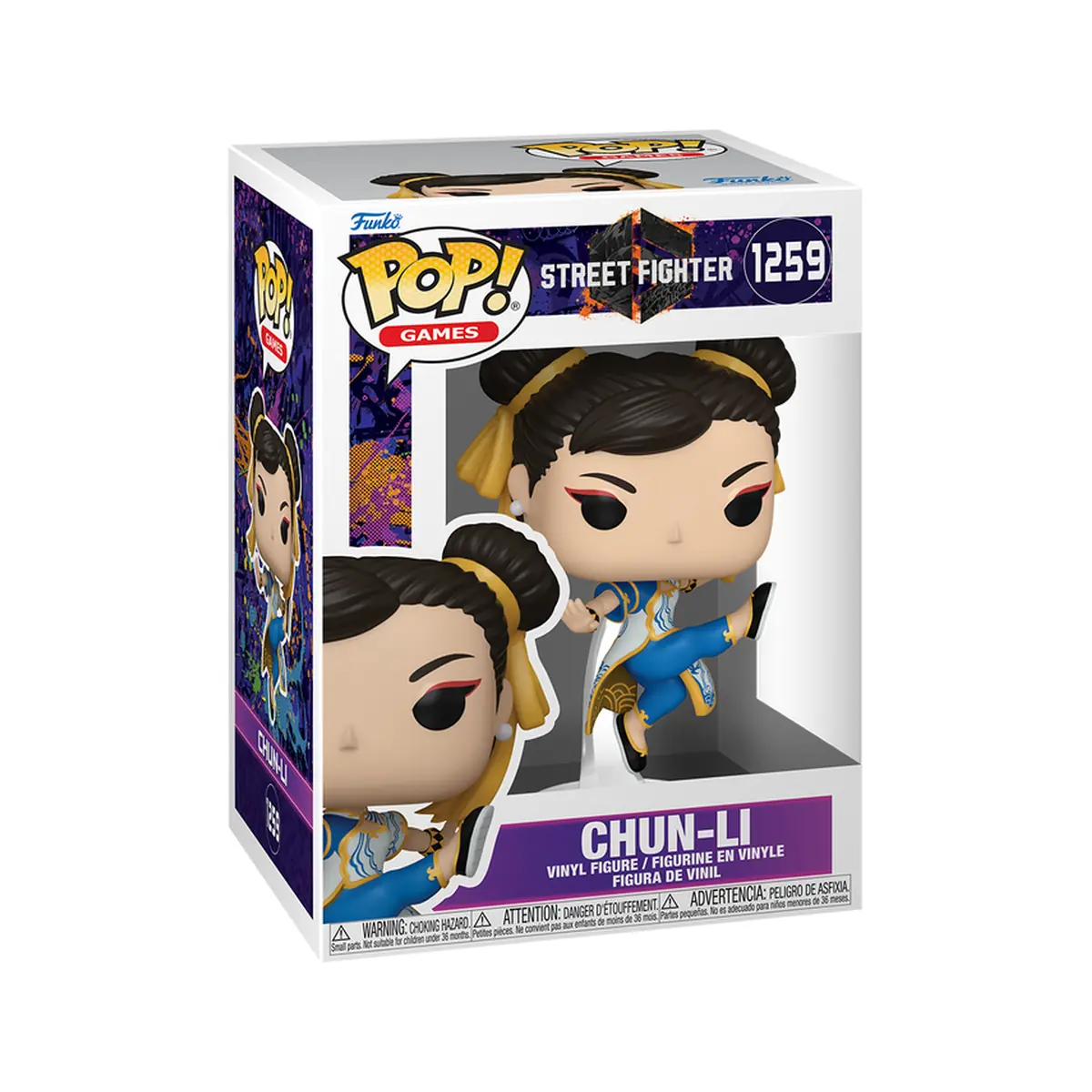 Packshot Funko POP! Street Fighter Chun-Li n. 1259