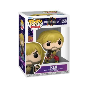 Packshot Funko POP! Street Fighter Ken n. 1258
