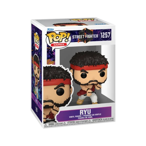 Packshot Funko POP! Street Fighter Ryu n. 1257