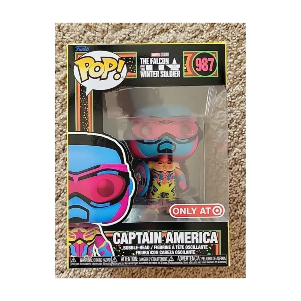 Funko POP! Captain America (Black Light) n. 987