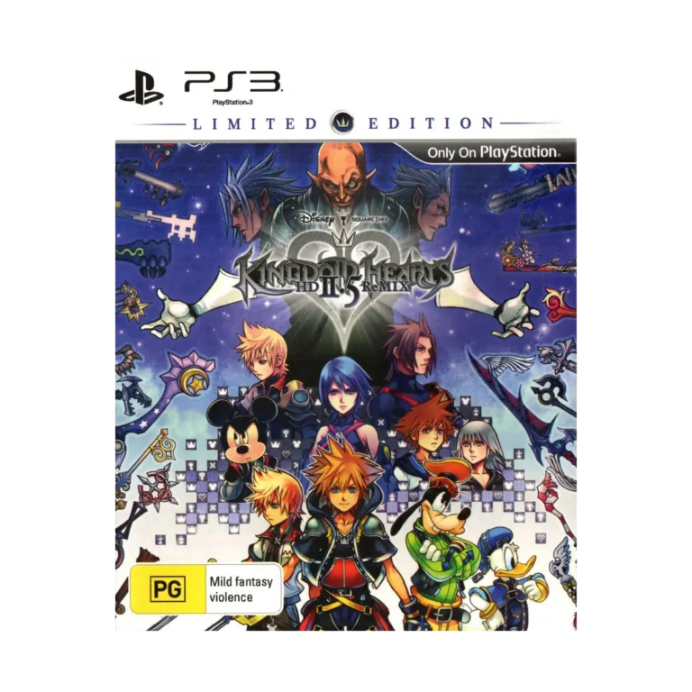 Kingdom Hearts HD 2.5 ReMIX Limited Edition PS3 packshot