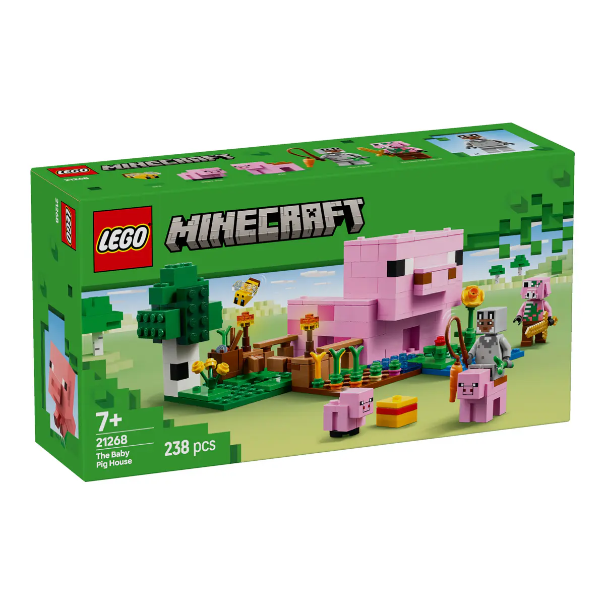 LEGO Minecraft La casa del maialino 21268 confezione