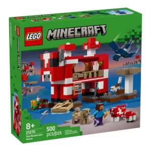 LEGO Minecraft La casa del Mooshroom 21270 confezione