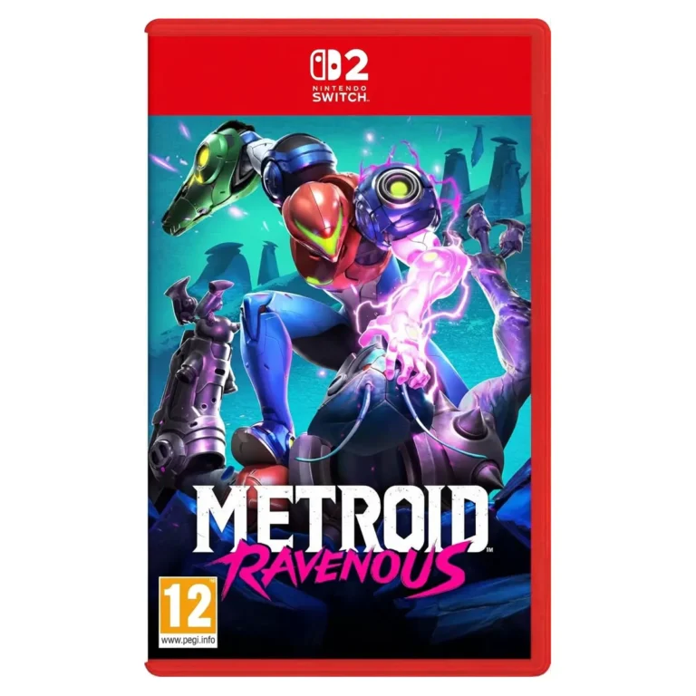 Metroid Ravenous Nintendo Switch 2 – copertina della versione fisica ufficiale italiana