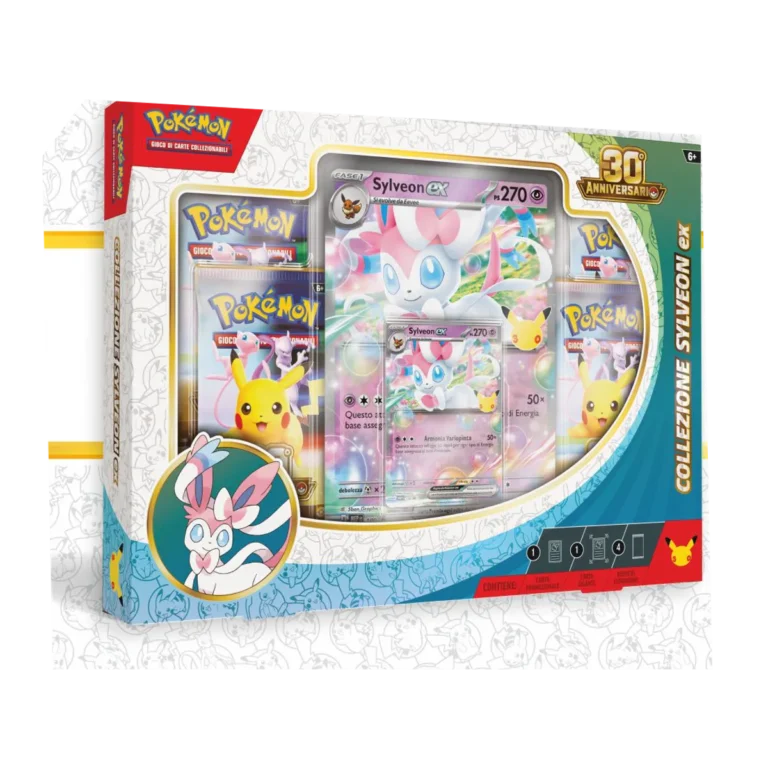 Pokémon 30° Anniversario Collezione Greninja-ex e Sylveon-ex GCC italiano