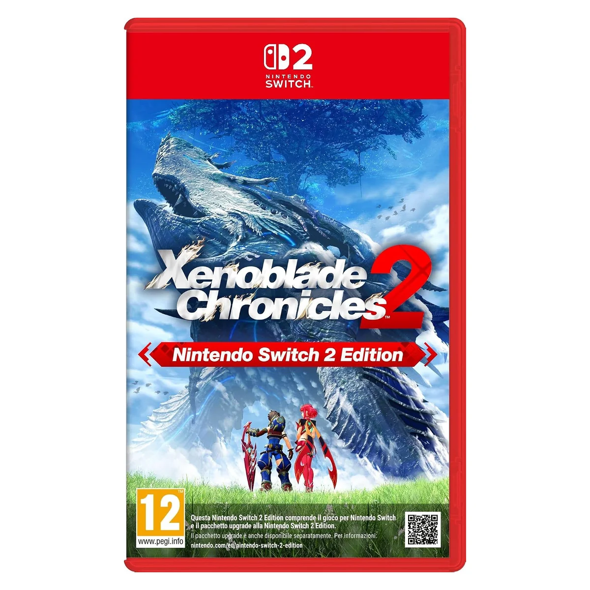Xenoblade Chronicles 2 packshot Nintendo Switch