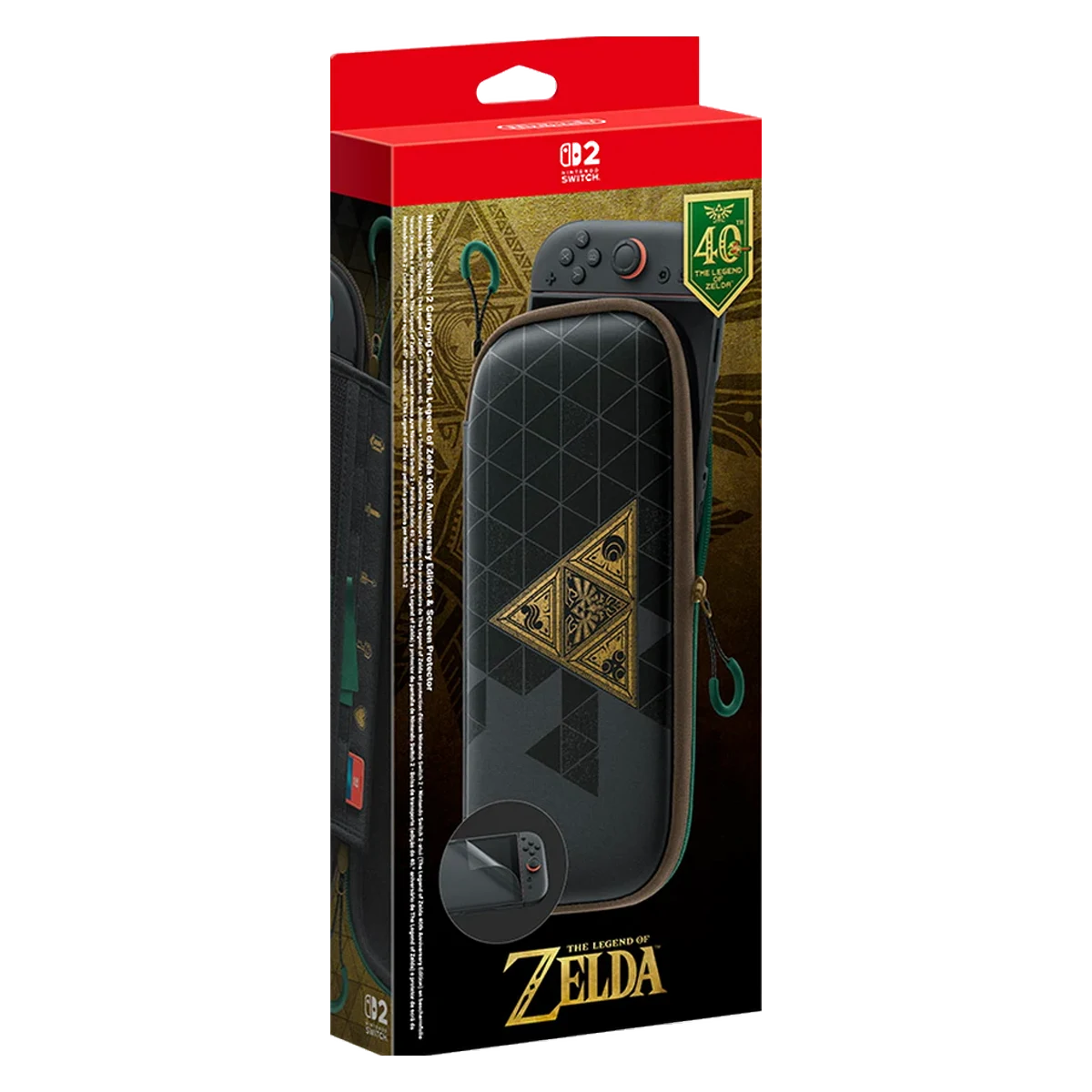 Custodia e Protezione Schermo Nintendo Switch 2 The Legend of Zelda Ocarina of Time - packshot