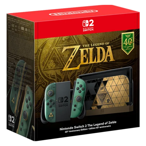 Nintendo Switch 2 The Legend of Zelda Ocarina of Time Edition - packshot console