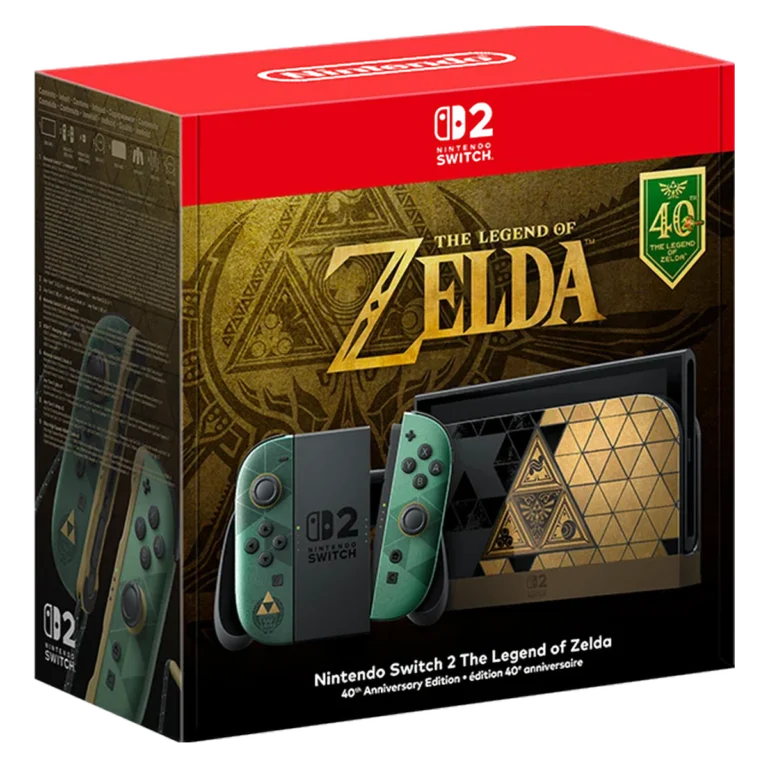 Nintendo Switch 2 The Legend of Zelda Ocarina of Time Edition - packshot console