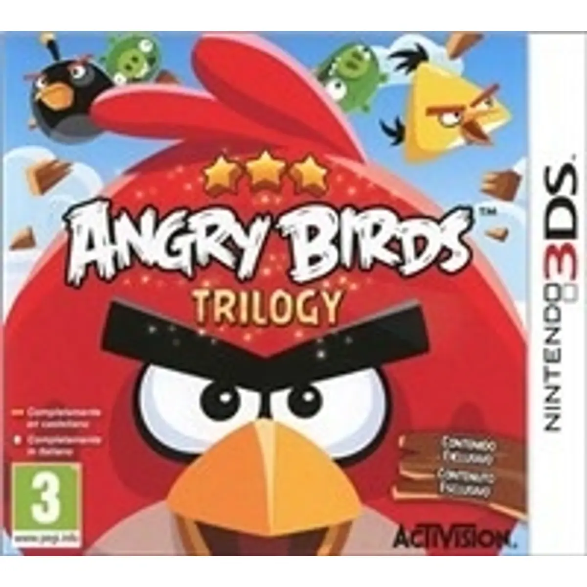 Angry Birds Trilogy Nintendo 3DS — confezione del gioco