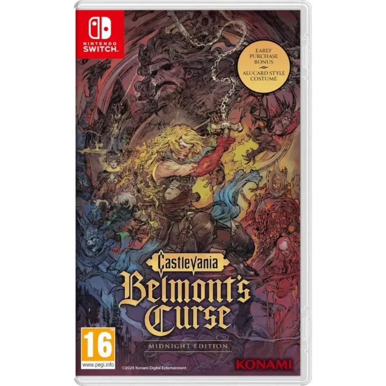 Castlevania Belmont's Curse Midnight Edition Nintendo Switch - confezione italiana