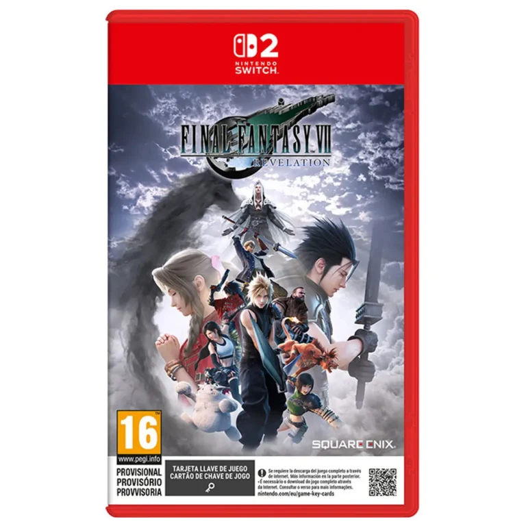 Final Fantasy VII Revelation Magic Card Edition Nintendo Switch 2 - confezione provvisoria