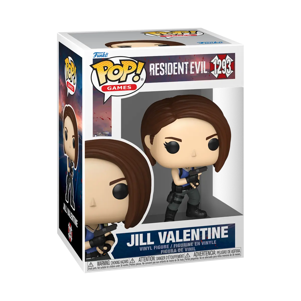 Packshot Funko POP! Resident Evil Jill Valentine 1293