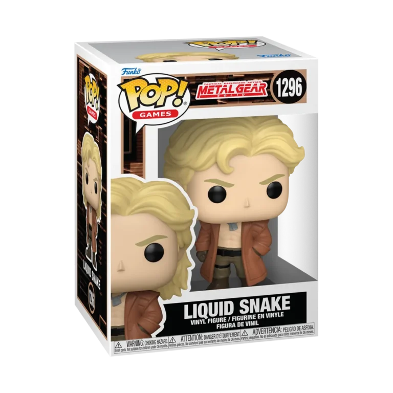 Packshot Funko POP! Metal Gear Solid Liquid Snake 1296