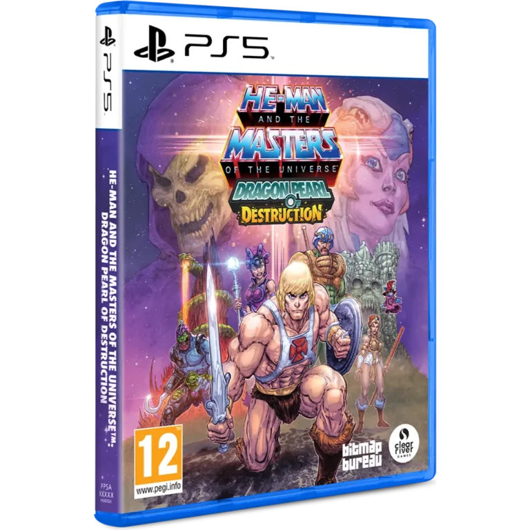 He-Man Dragon Pearl of Destruction PS5 - packshot ufficiale PEGI 12