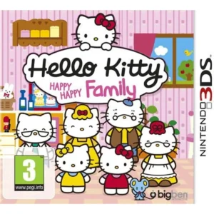 Hello Kitty Happy Happy Family Nintendo 3DS — confezione del gioco