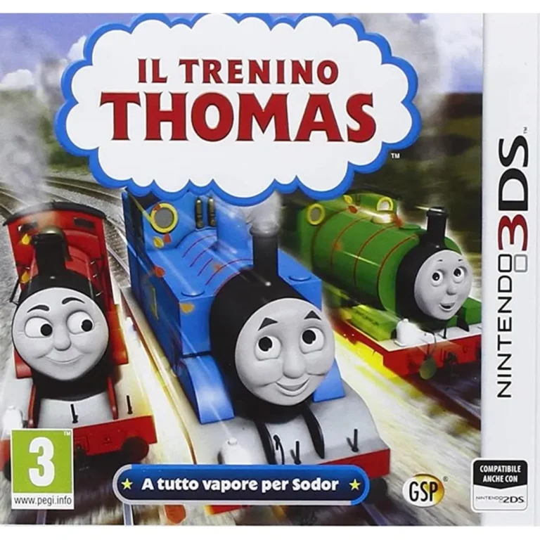 Il Trenino Thomas A tutto vapore per Sodor Nintendo 3DS — confezione del gioco