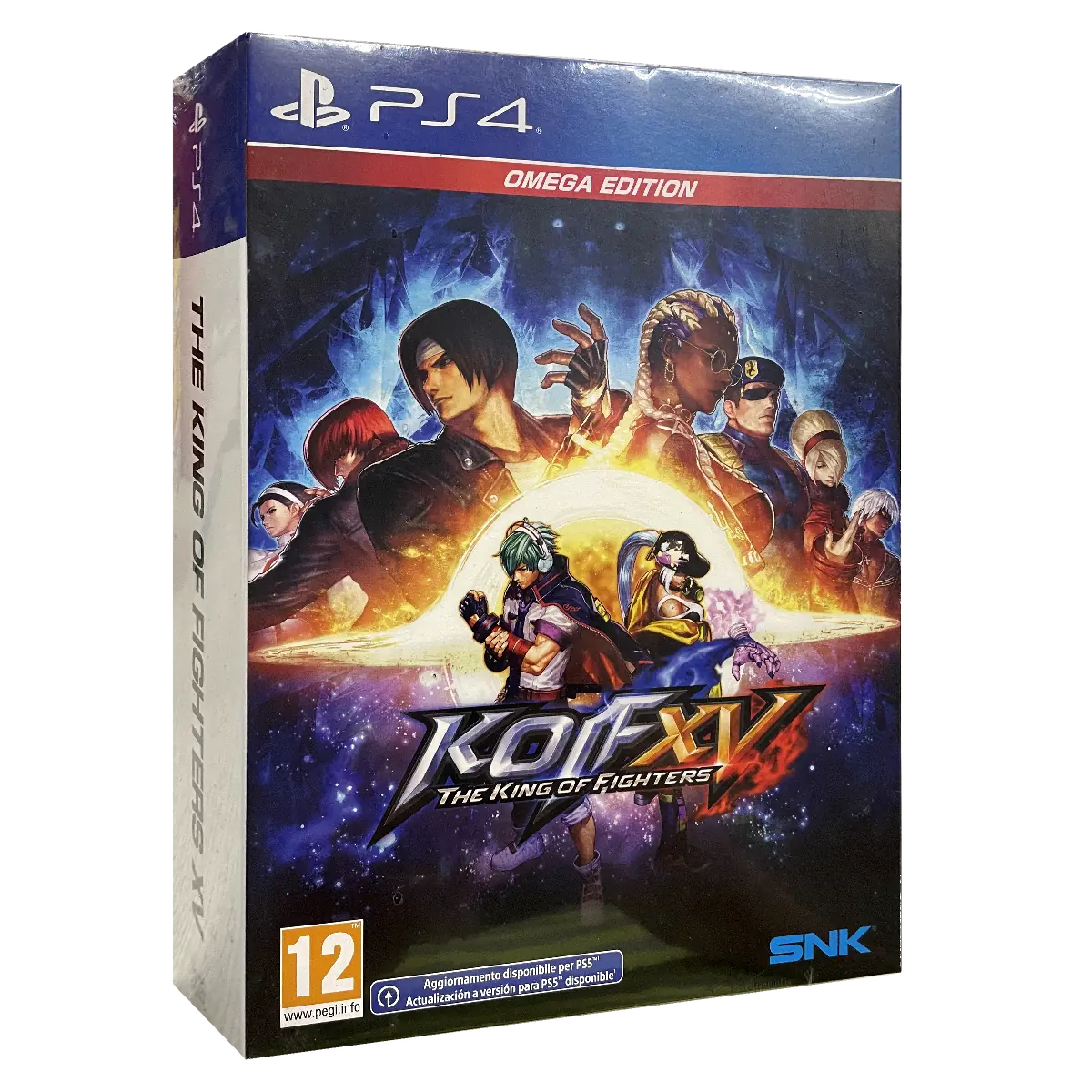 The King of Fighters XV Omega Edition PS4 - confezione da collezione