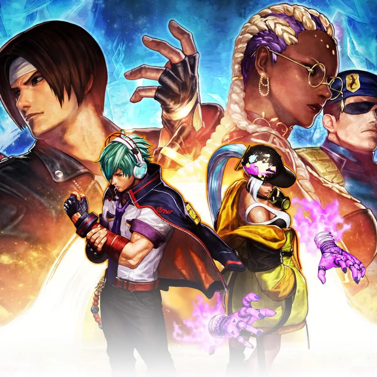 The King of Fighters XV - illustrazione dei combattenti