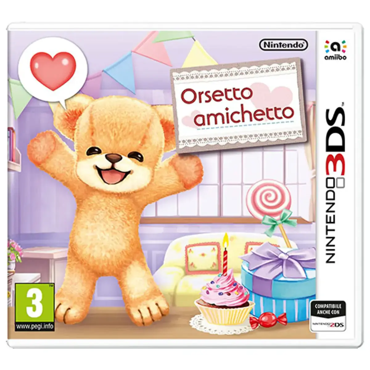 Orsetto Amichetto Nintendo 3DS — confezione del gioco