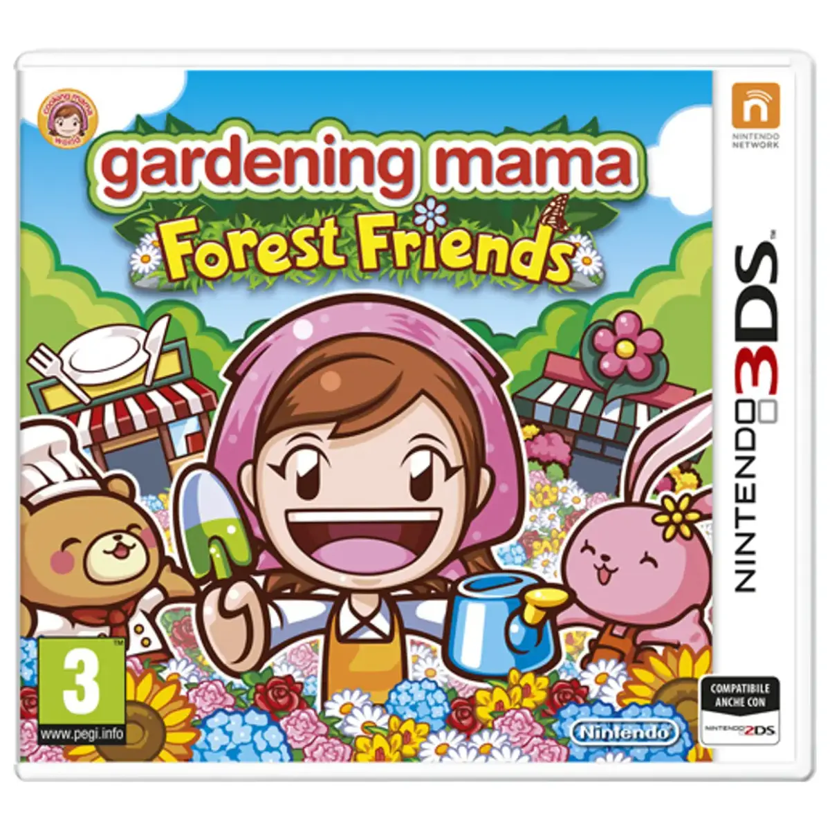 Gardening Mama Forest Friends Nintendo 3DS — confezione del gioco